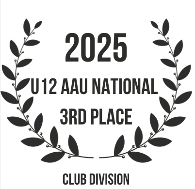 2025 U12 AAU National third place, Club Division