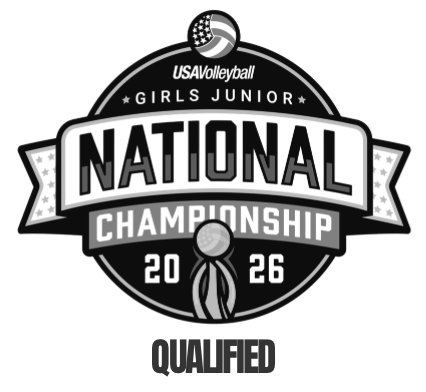 U16 qualified for the 2026 USA Volleyball Girls Junior National Championship